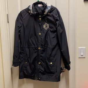 Marleylilly Monogrammed Rain Jacket Black mCb ☔️